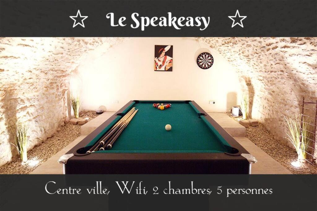 Le Speakeasy - Maison Avec Billard Оксер Екстериор снимка